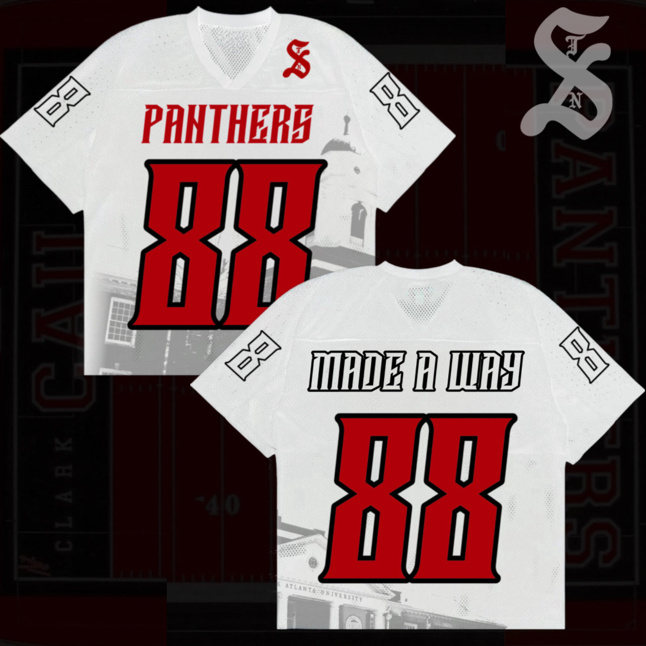 88 Panthers Football Jersey