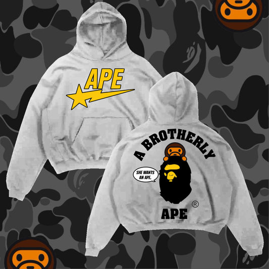 A *Brotherly Ape Hoodie Preorder