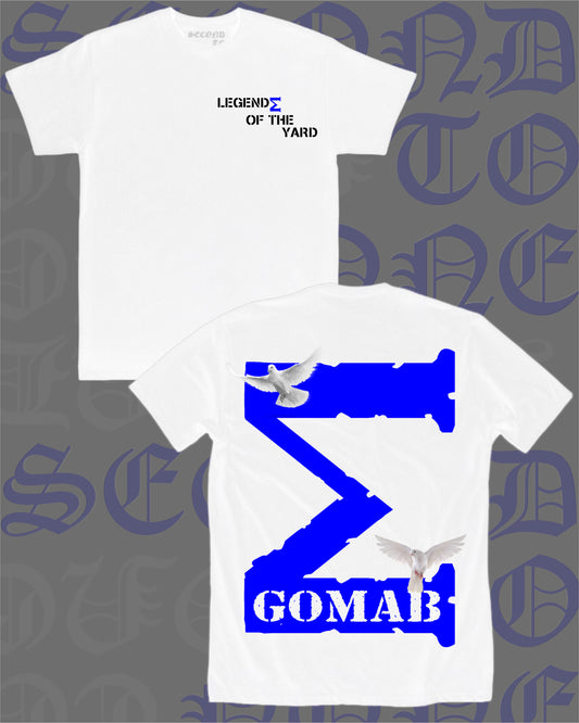 GOMAB Legends of the Yard White Shirt